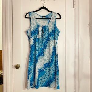 2000s Taboo gyaru / coconut girl floral print dress